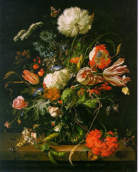 Jan Davidz de Heem Vase of Flowers 001 China oil painting art